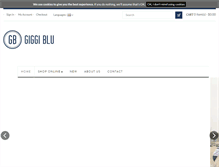 Tablet Screenshot of giggiblu.com